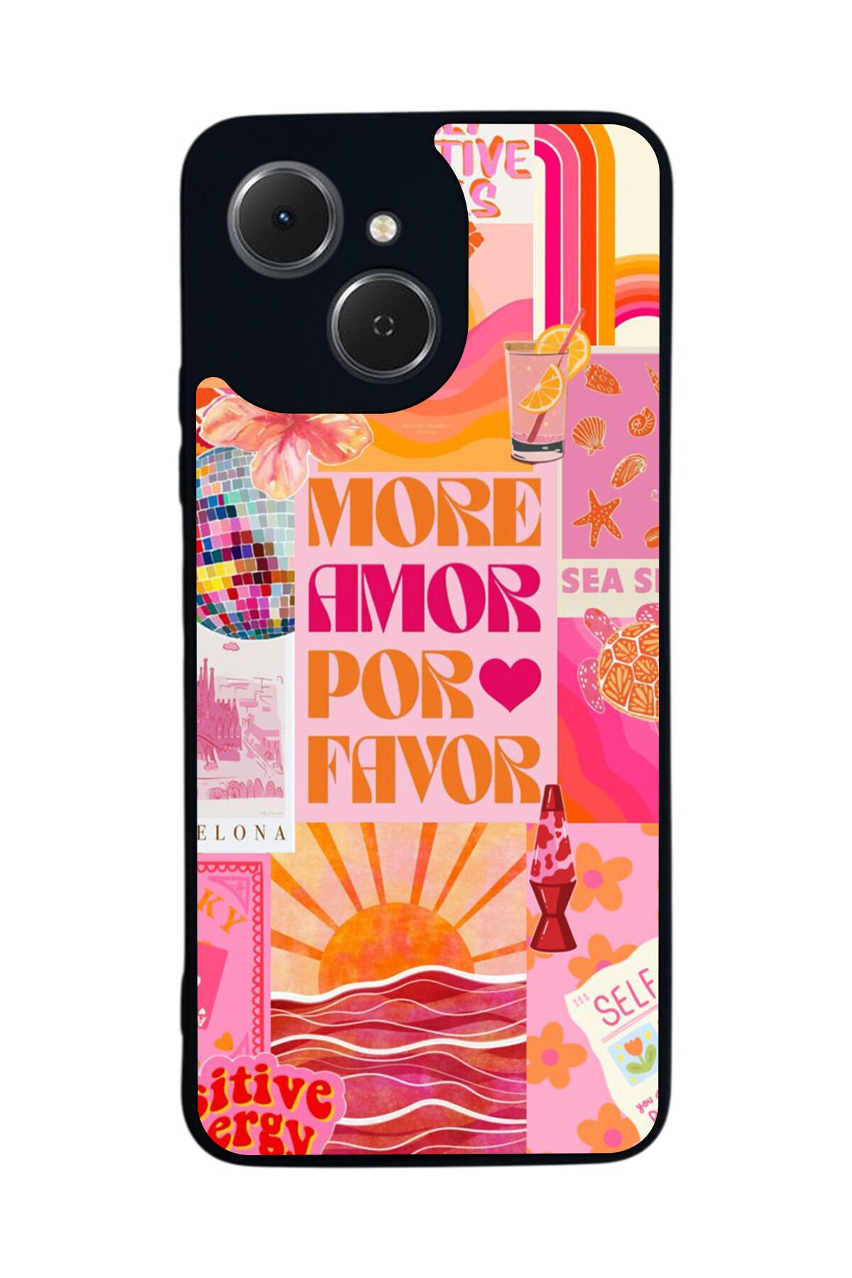 Tecno Spark 40C Uyumlu Poster Tasarımlı Glossy Premium Kılıf