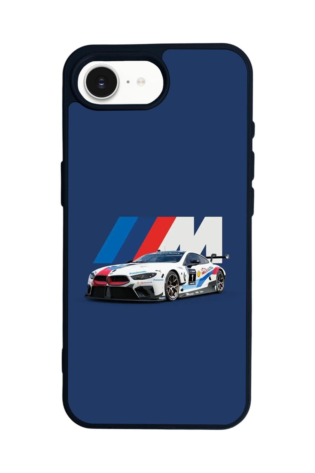 iPhone 16E Uyumlu BMW Tasarımlı Glossy Premium Kılıf