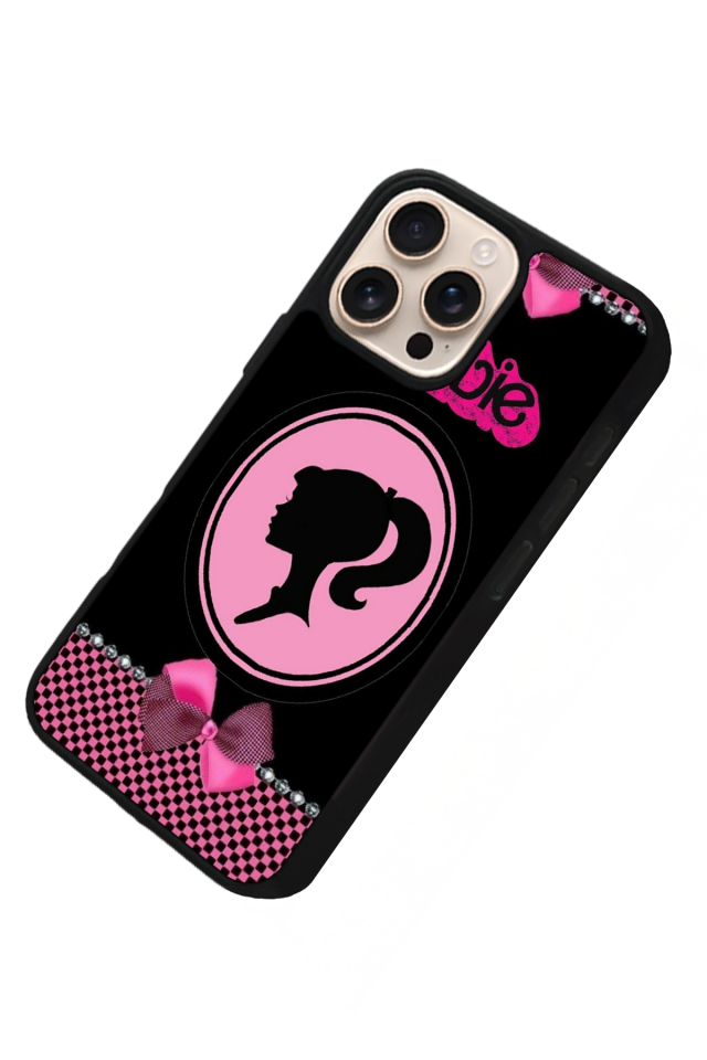 iPhone 16 Pro Max Uyumlu Barbie Tasarımlı Glossy Premium Kılıf