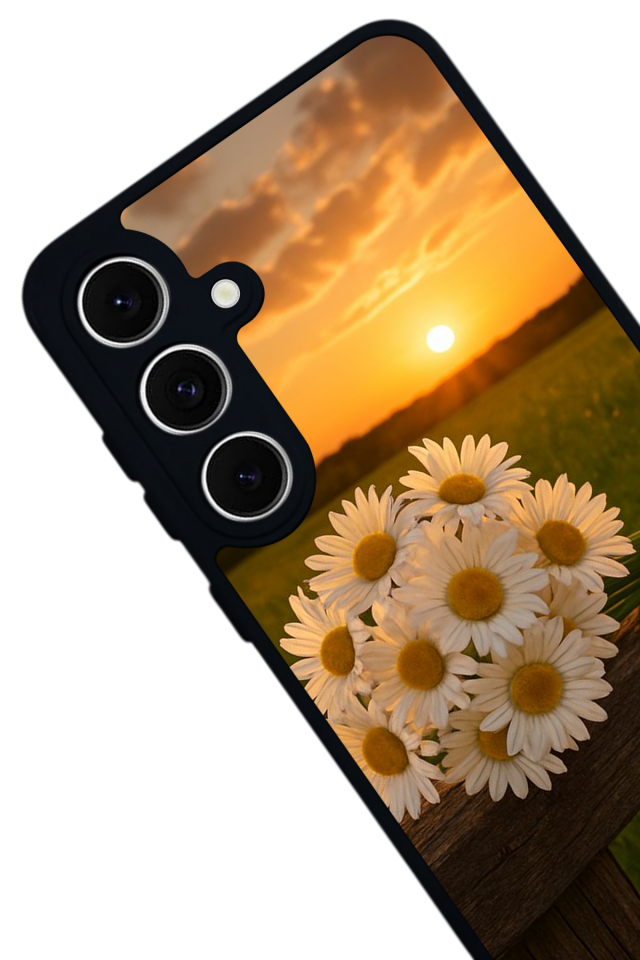 Samsung Galaxy A16 Uyumlu Cicek Tasarımlı Glossy Premium Kılıf