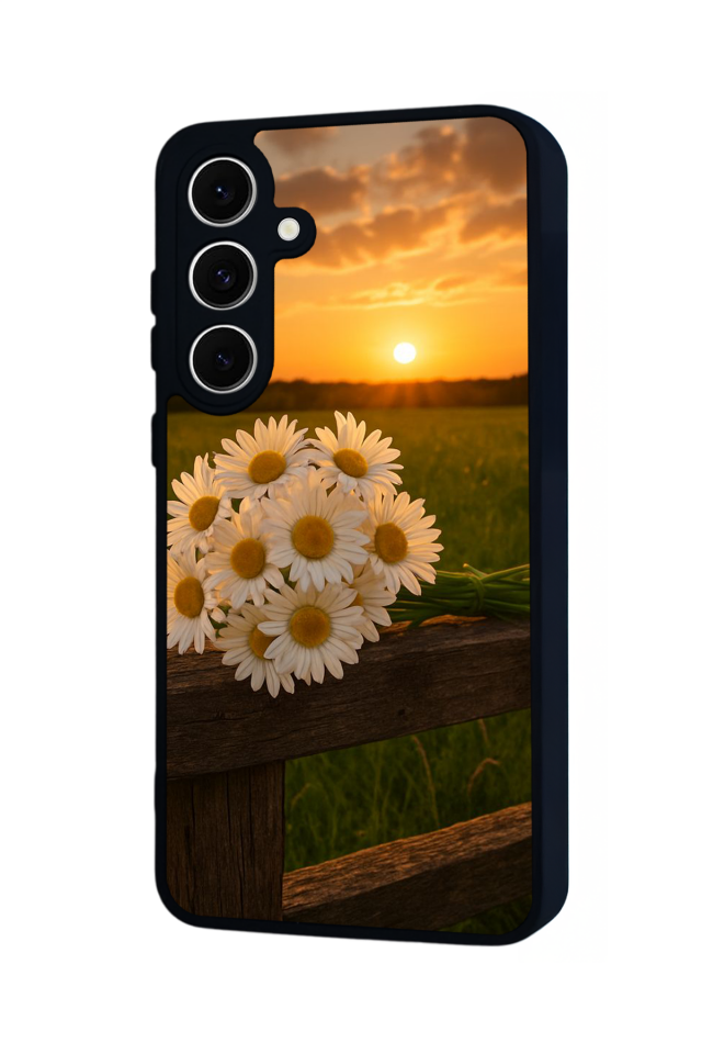 Samsung Galaxy A16 Uyumlu Cicek Tasarımlı Glossy Premium Kılıf