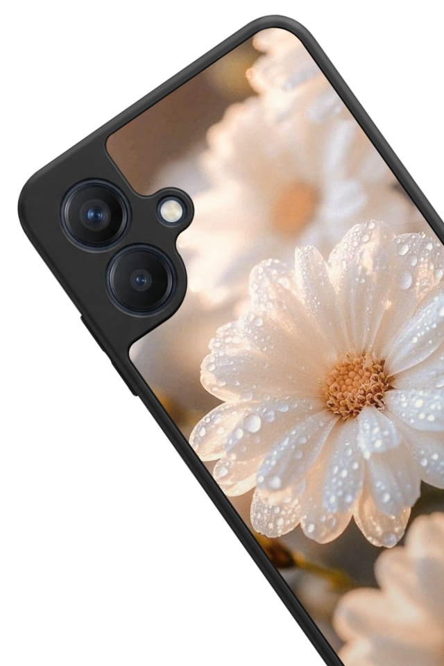 Samsung Galaxy A07 Uyumlu Cicek Tasarımlı Glossy Premium Kılıf