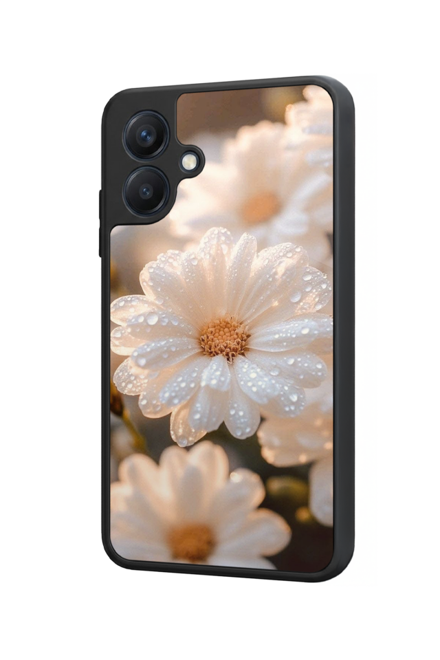Samsung Galaxy A07 Uyumlu Cicek Tasarımlı Glossy Premium Kılıf