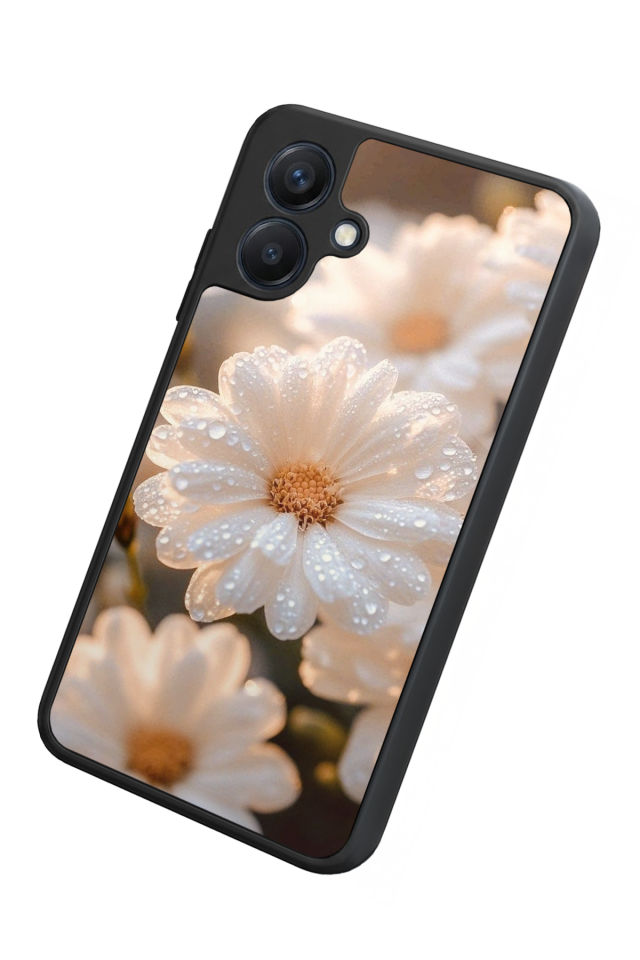 Samsung Galaxy A07 Uyumlu Cicek Tasarımlı Glossy Premium Kılıf