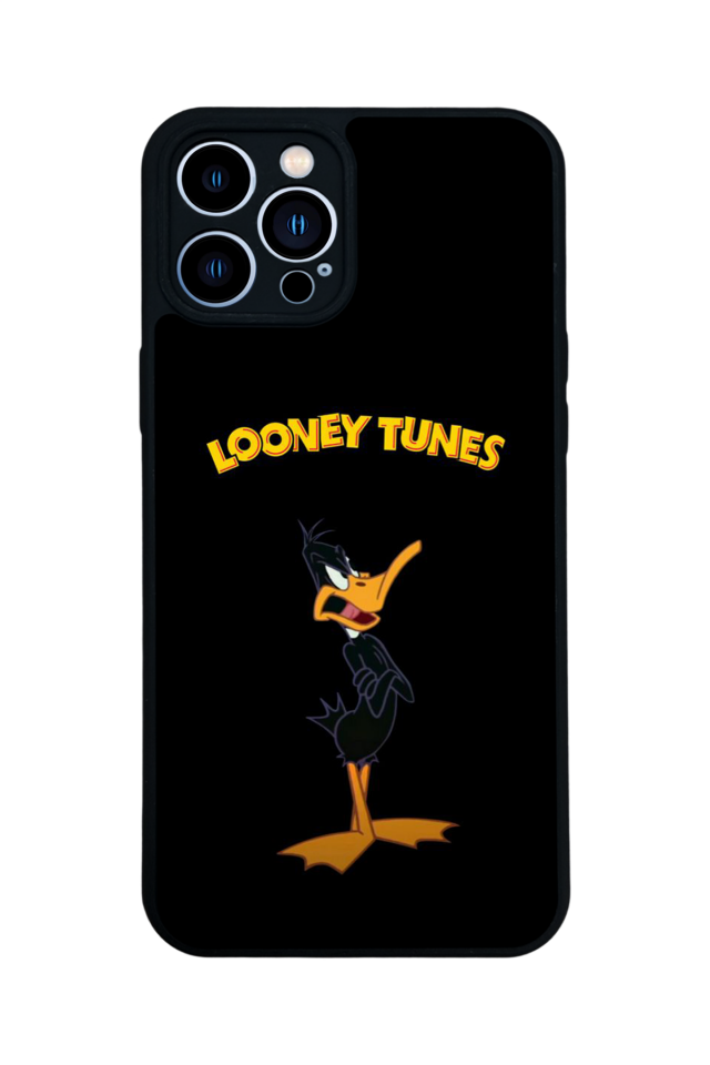 iPhone 12 Pro Max Uyumlu Daffy duck Tasarımlı Glossy Premium Kılıf