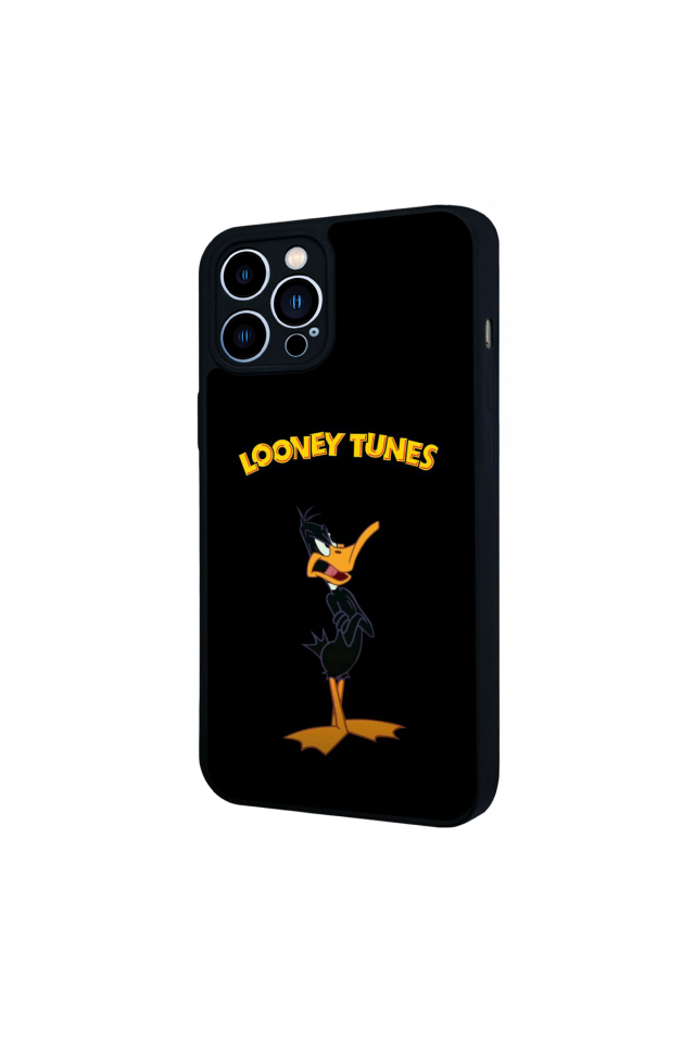 iPhone 12 Pro Max Uyumlu Daffy duck Tasarımlı Glossy Premium Kılıf