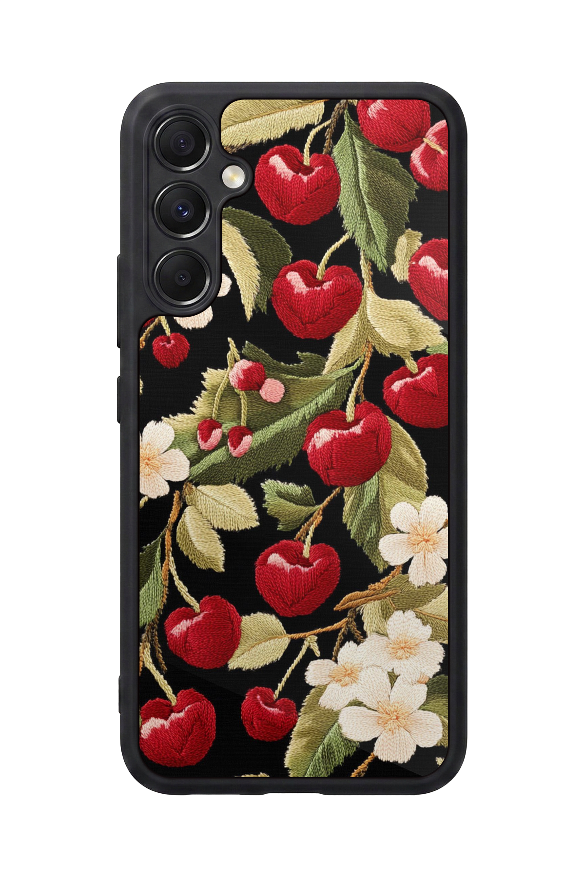 Samsung Galaxy A34 Uyumlu Floral Tasarımlı Glossy Premium Kılıf