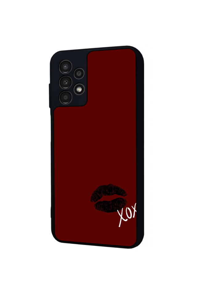 Samsung Galaxy A23 Uyumlu Kalp Love Tasarımlı Glossy Premium Kılıf