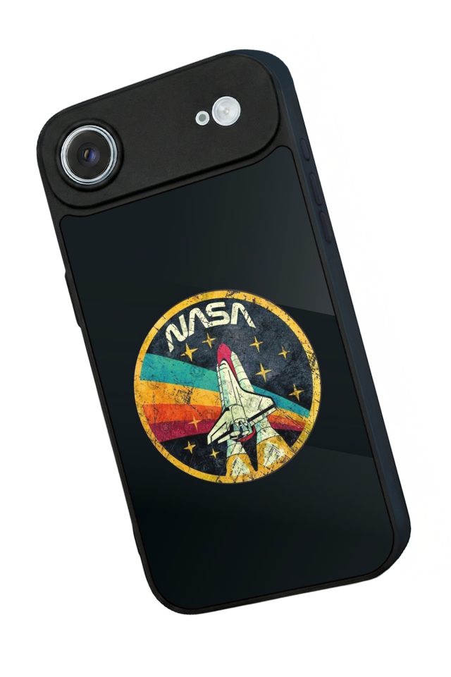 iPhone 17 Air Uyumlu Nasa Tasarımlı Glossy Premium Kılıf