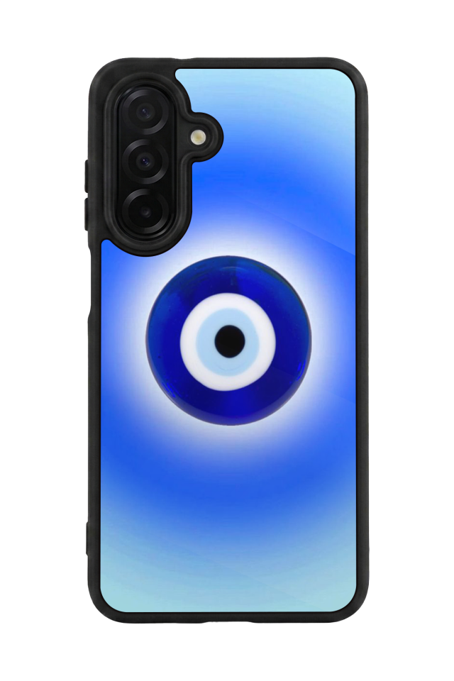 Samsung Galaxy A26 Uyumlu Nazar Tasarımlı Glossy Premium Kılıf