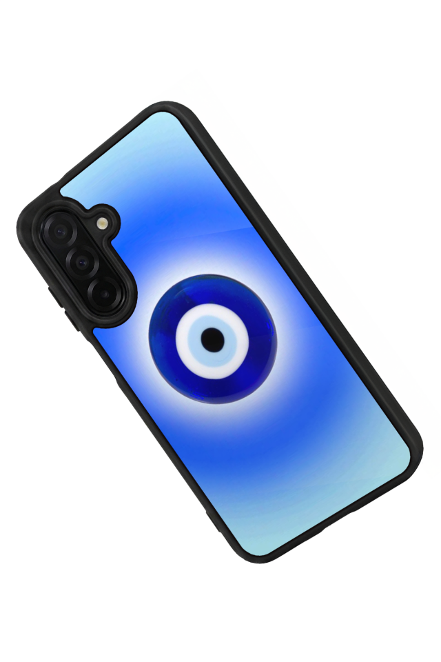 Samsung Galaxy A26 Uyumlu Nazar Tasarımlı Glossy Premium Kılıf