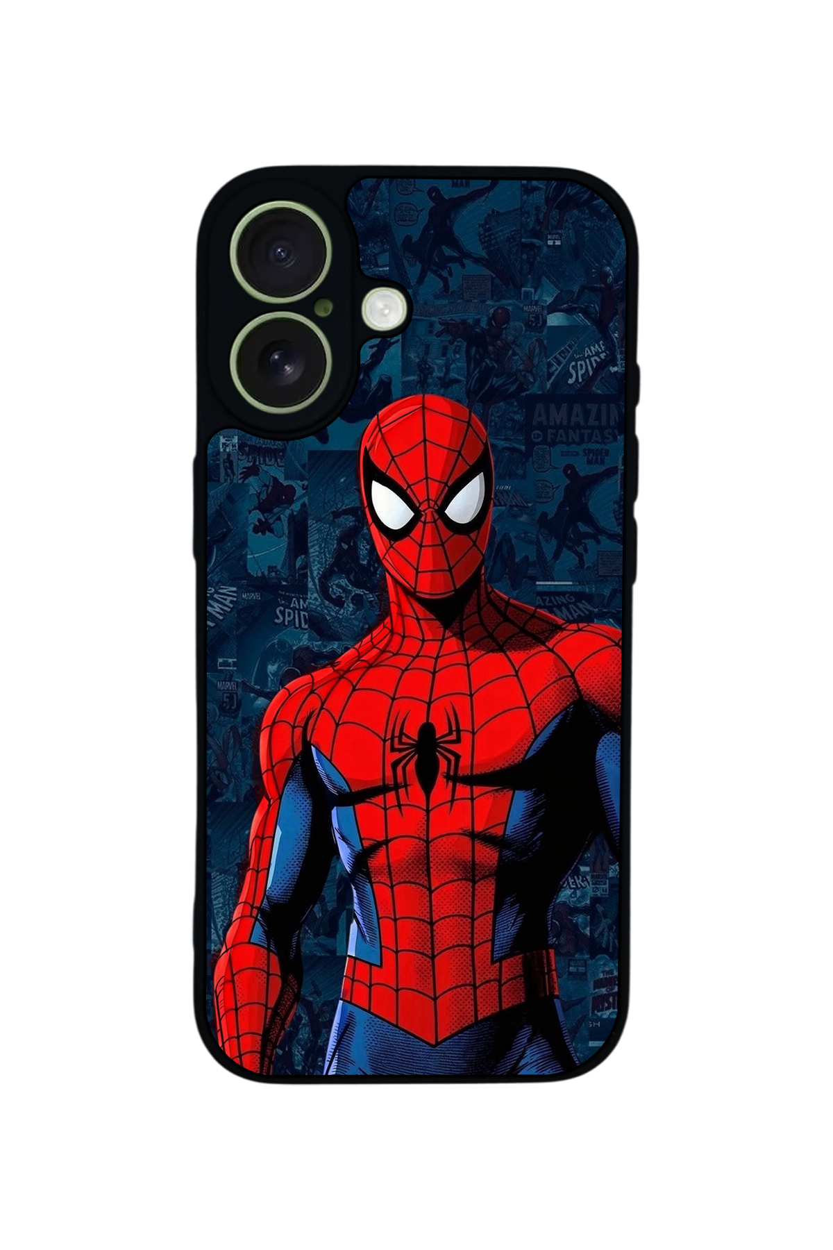 iPhone 17 Uyumlu Spider Man ( Örümcek Adam ) Tasarımlı Glossy Premium Kılıf
