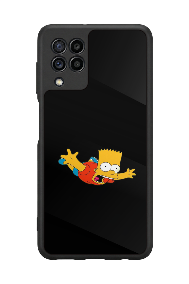 Samsung Galaxy M32 Uyumlu The Simpsons Tasarımlı Glossy Premium Kılıf