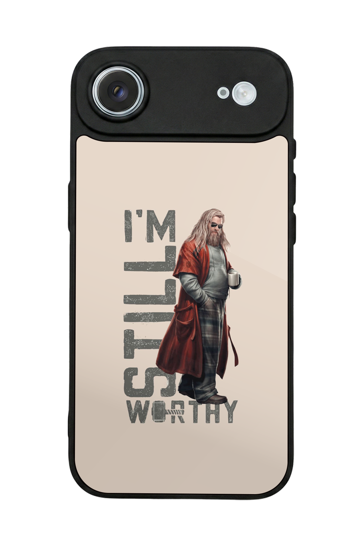 iPhone 17 Air Uyumlu Thor Tasarımlı Glossy Premium Kılıf