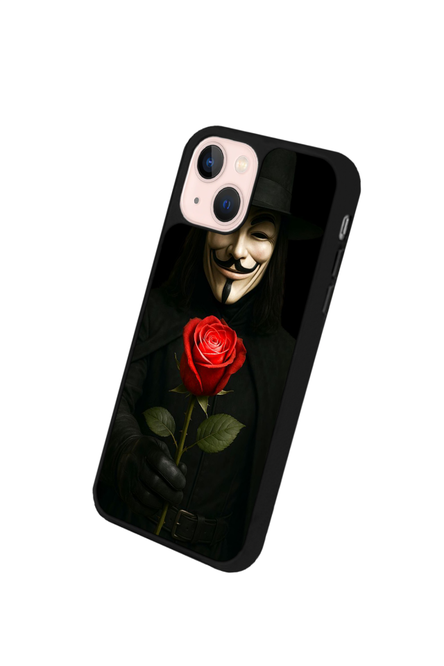 iPhone 13/14 Uyumlu Vendetta Tasarımlı Glossy Premium Kılıf
