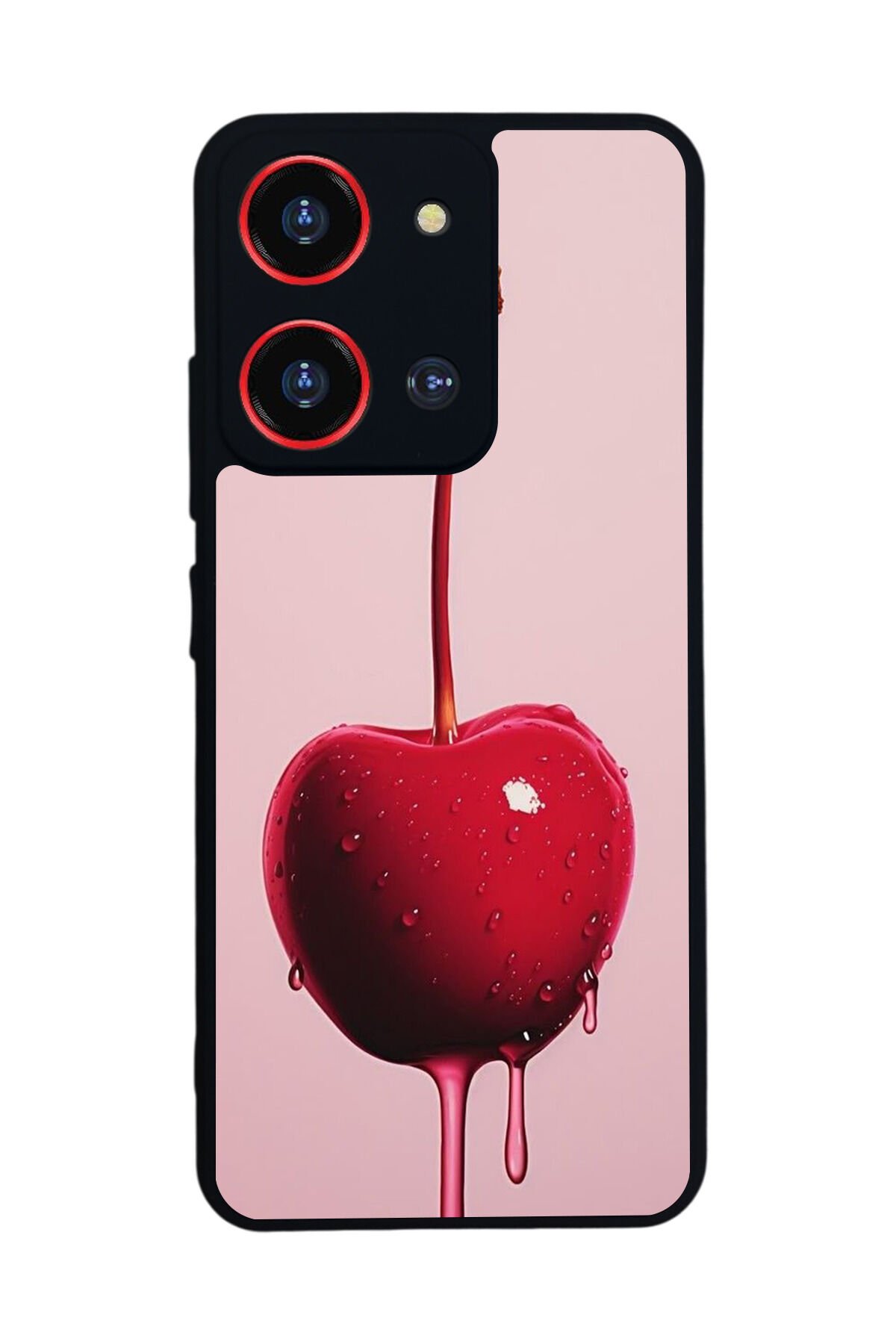 Reeder S19 Max Pro S 108MP Uyumlu Kiraz Tasarımlı Glossy Premium Kılıf