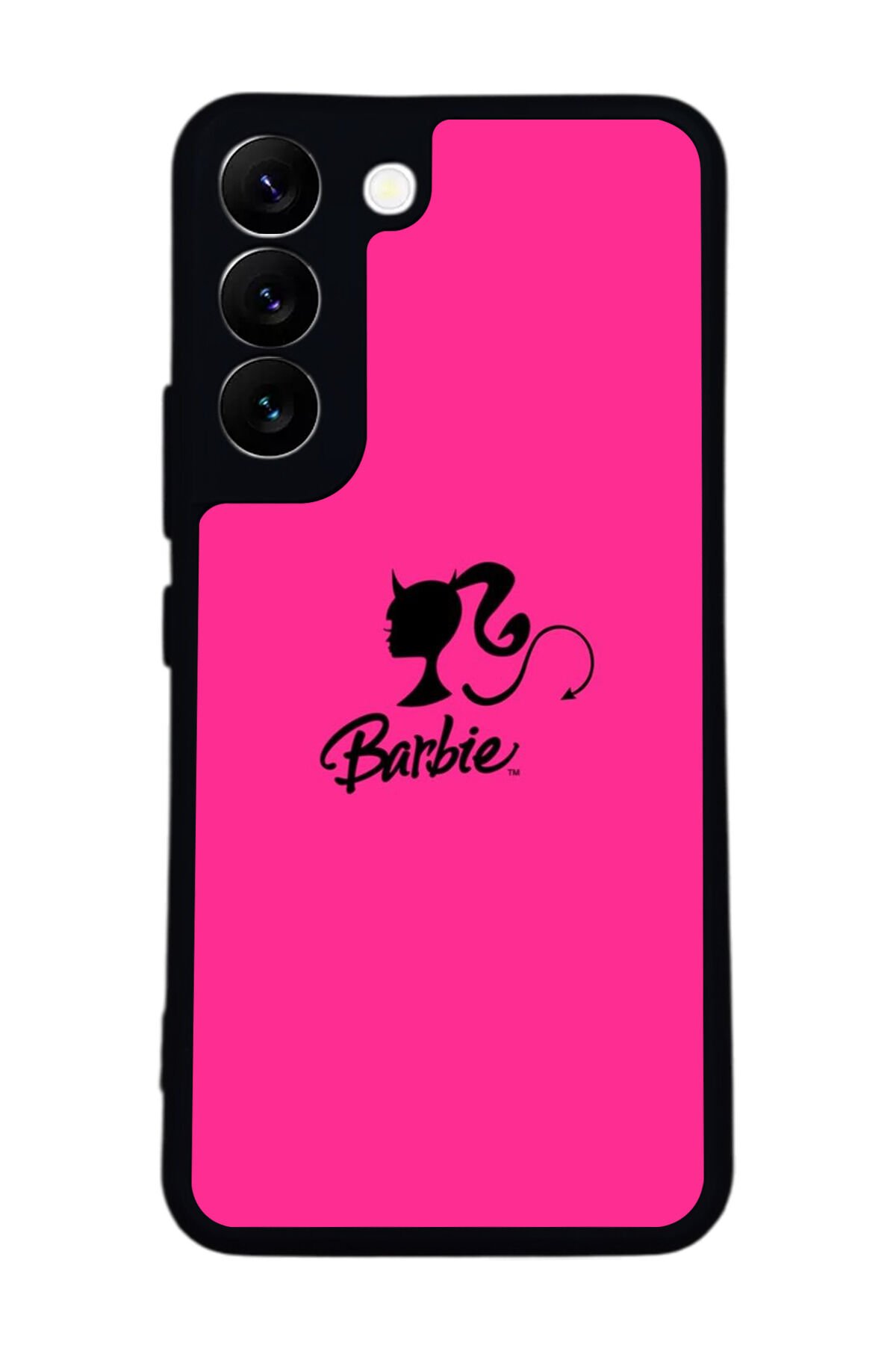 Samsung Galaxy S22 Uyumlu Barbie Tasarımlı Glossy Premium Kılıf