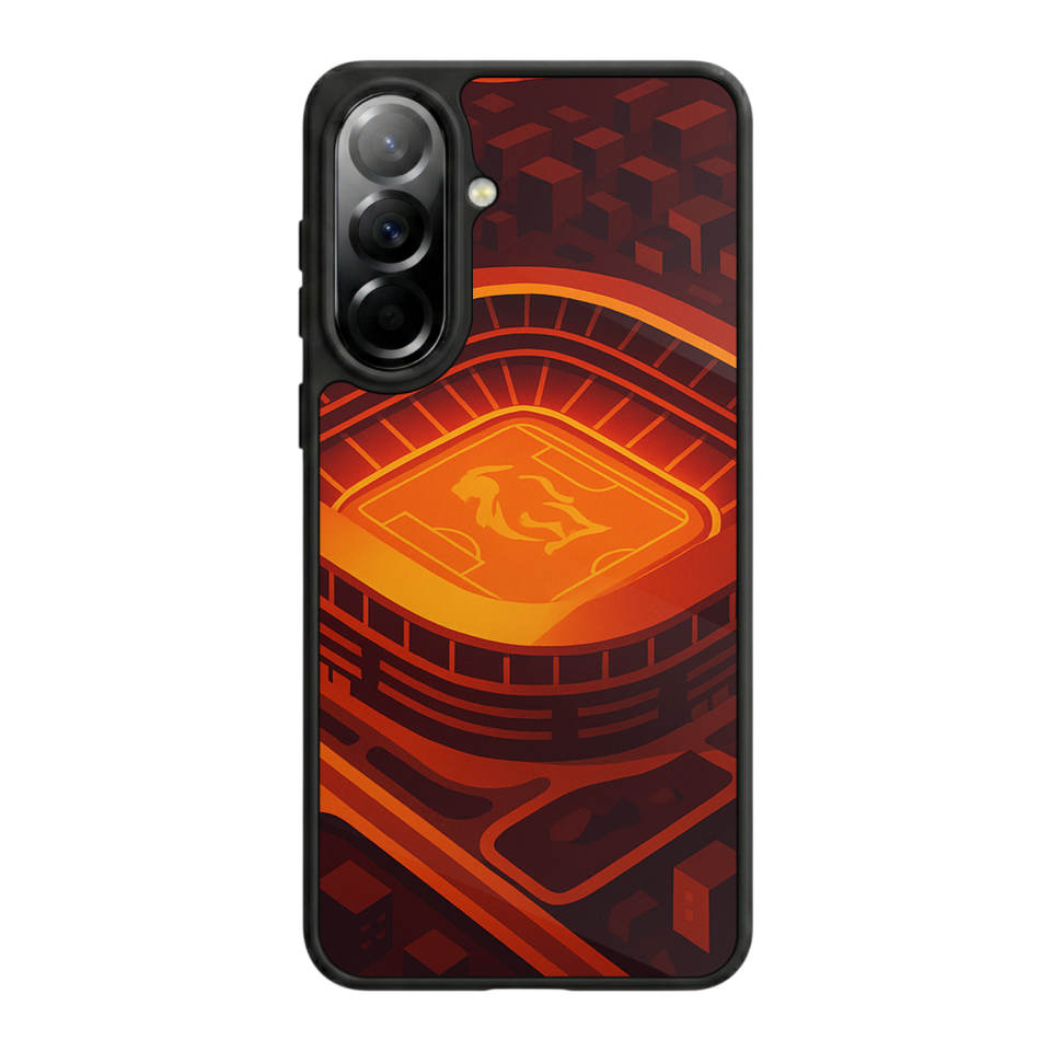 Samsung Galaxy A37 Uyumlu Aslan Tasarımlı Glossy Premium Kılıf