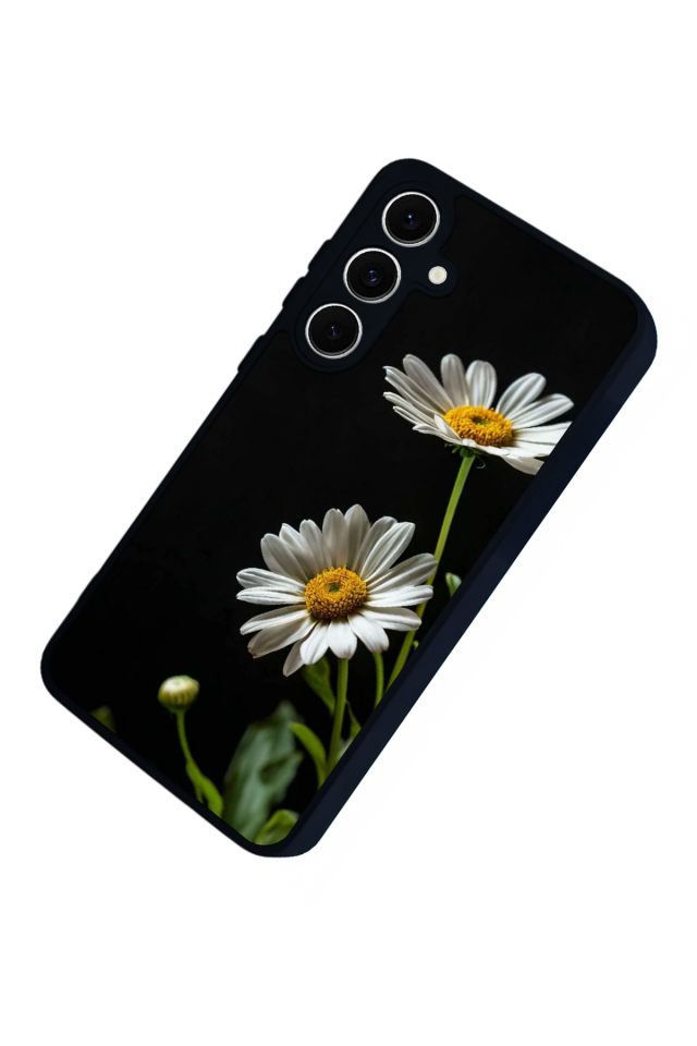 Samsung Galaxy A16 Uyumlu Cicek Tasarımlı Glossy Premium Kılıf