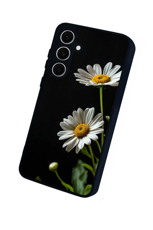Samsung Galaxy A16 Uyumlu Cicek Tasarımlı Glossy Premium Kılıf