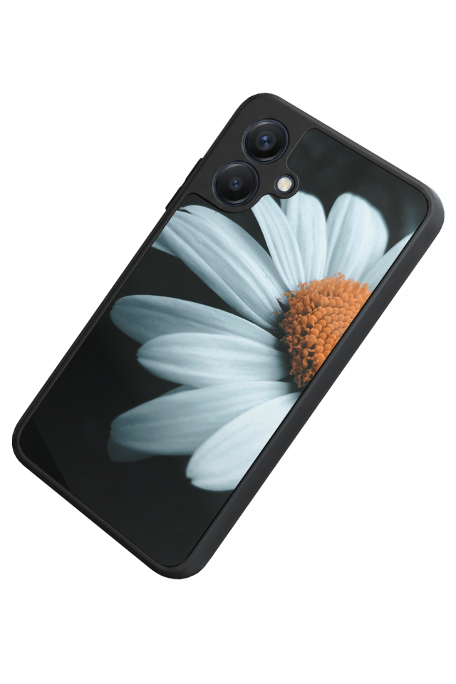 Samsung Galaxy A07 Uyumlu Cicek Tasarımlı Glossy Premium Kılıf