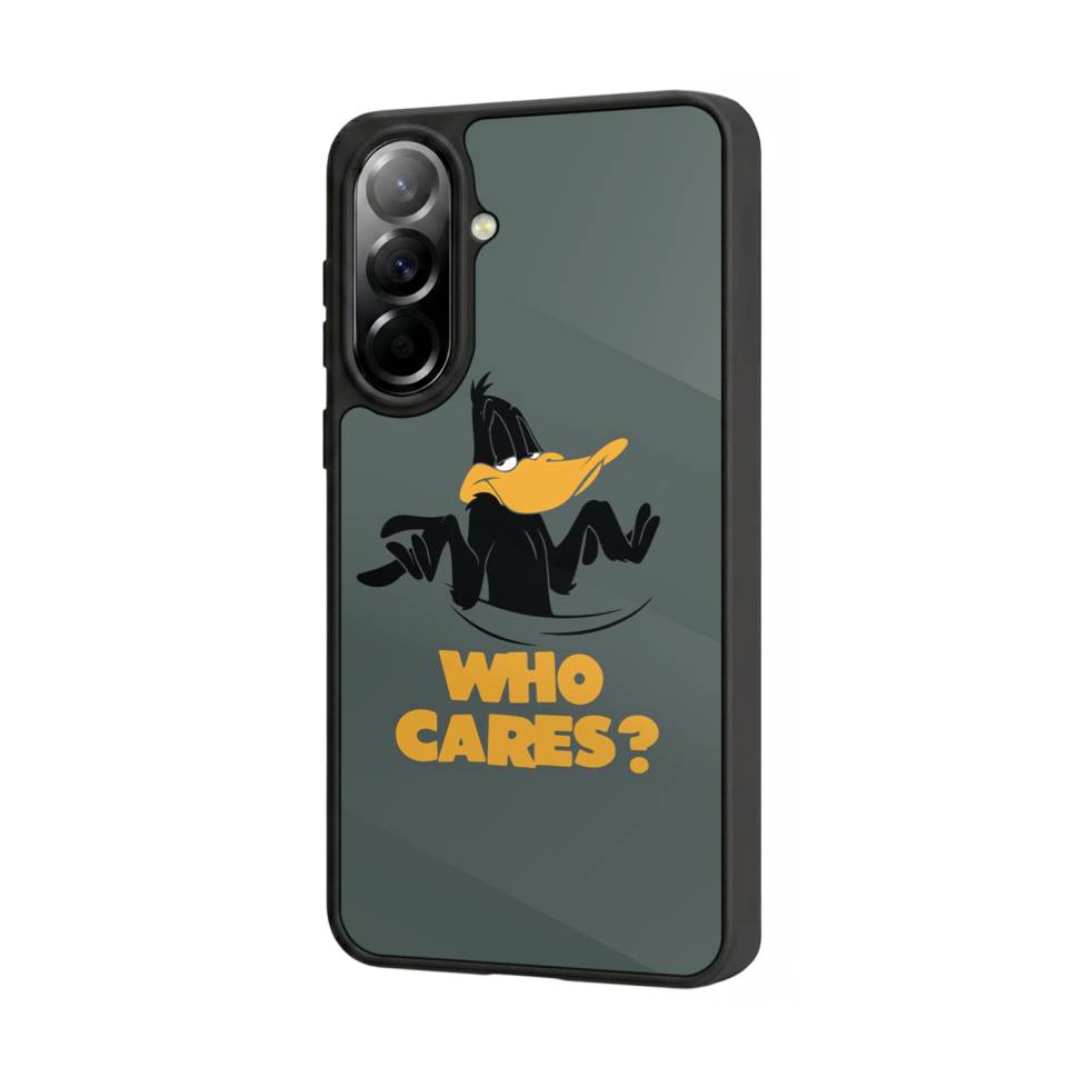 Samsung Galaxy A57 Uyumlu Daffy duck Tasarımlı Glossy Premium Kılıf