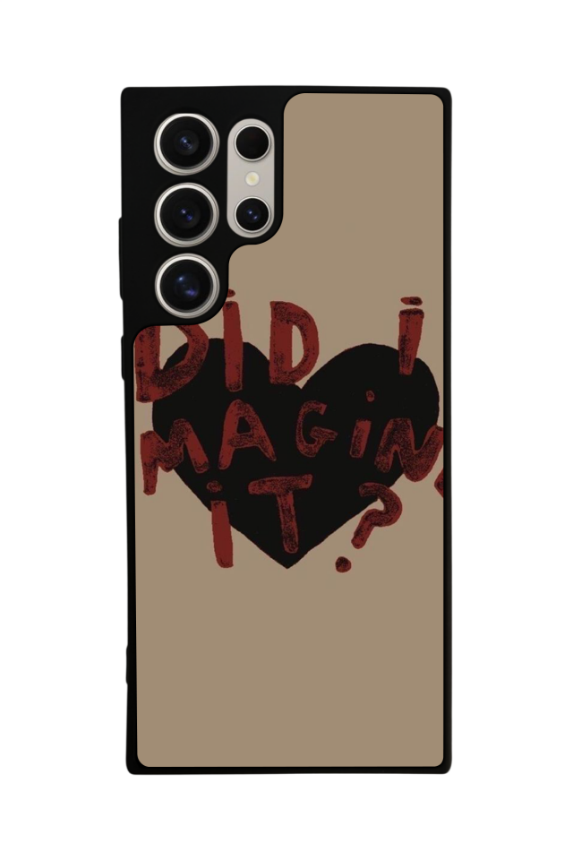 Samsung Galaxy S22 Ultra Uyumlu Kalp Love Tasarımlı Glossy Premium Kılıf