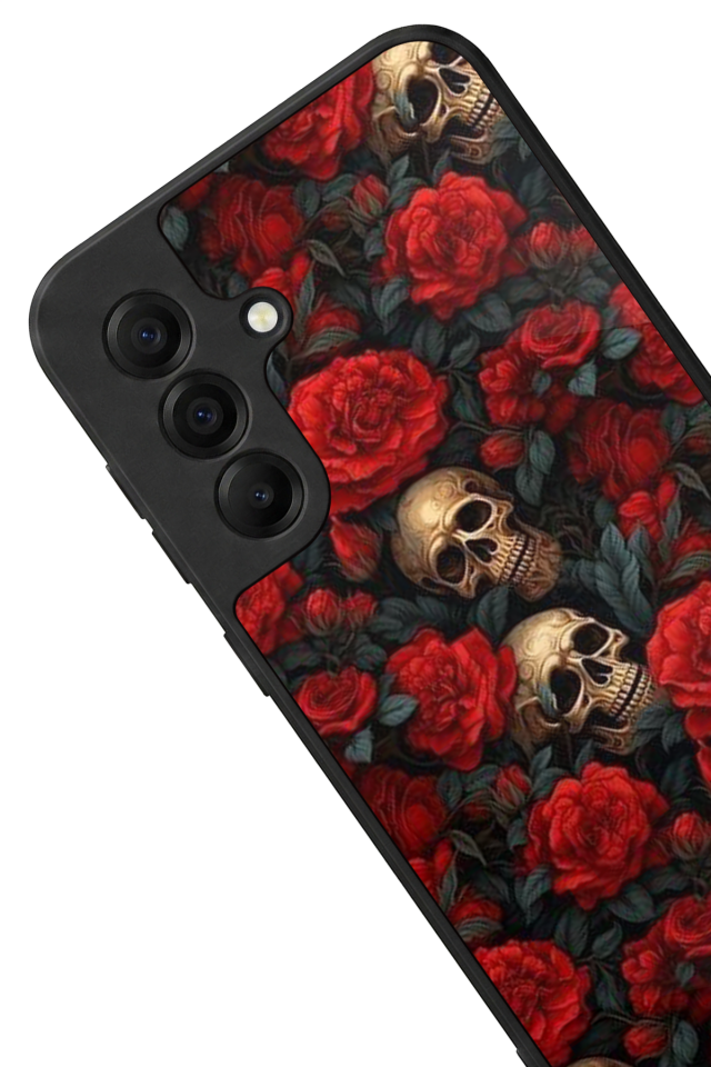 Samsung Galaxy A17 Uyumlu KuruKafa Tasarımlı Glossy Premium Kılıf