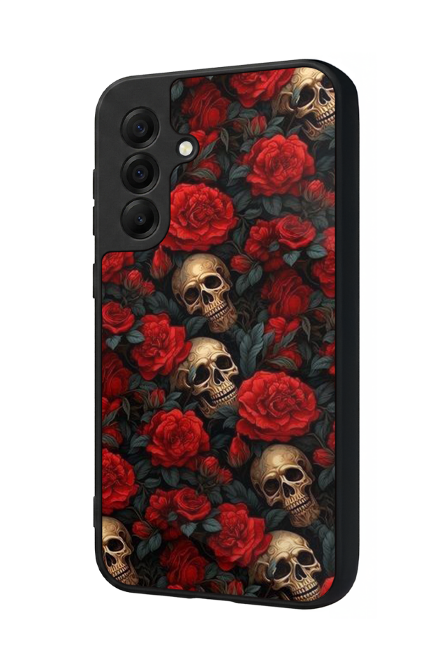 Samsung Galaxy A17 Uyumlu KuruKafa Tasarımlı Glossy Premium Kılıf