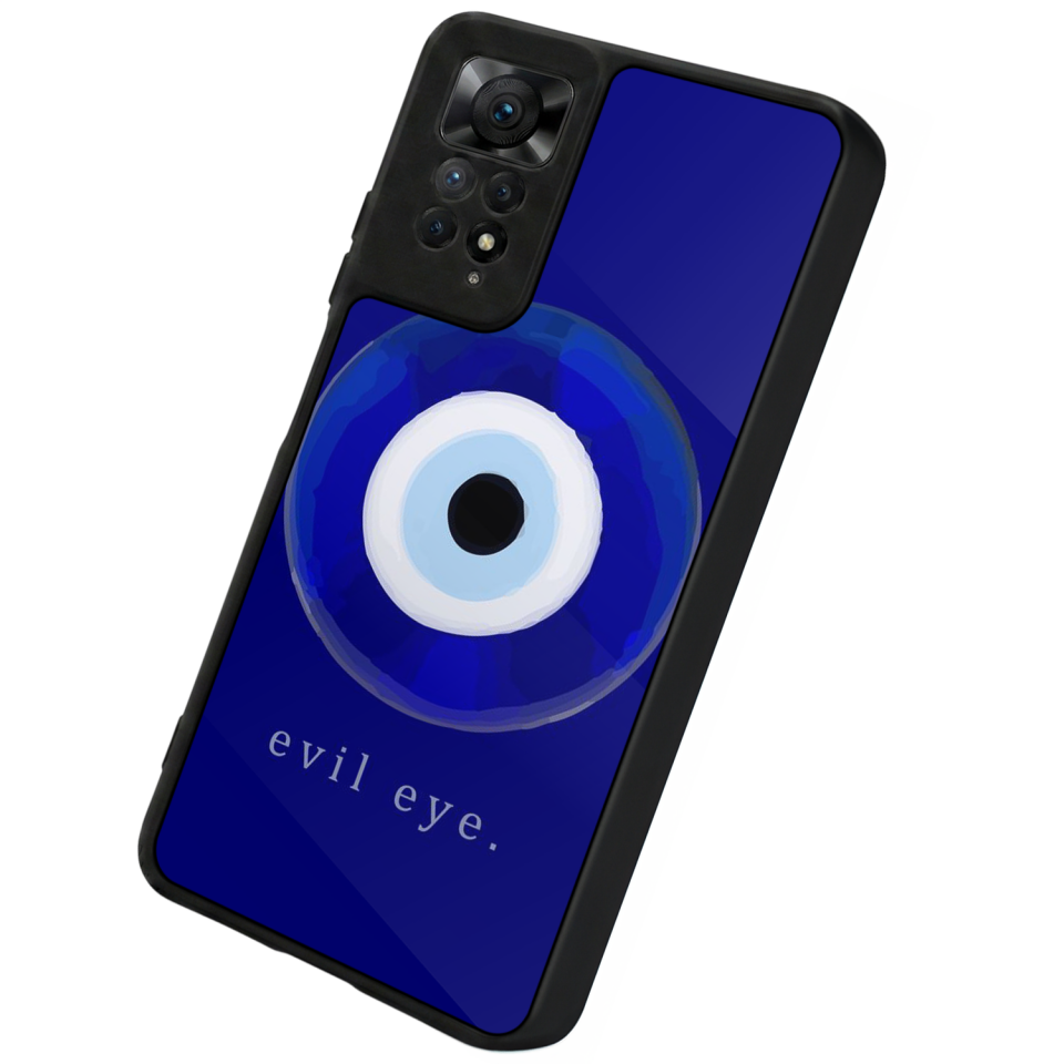 Xiaomi Redmi Note 12 Pro Uyumlu Nazar Tasarımlı Glossy Premium Kılıf