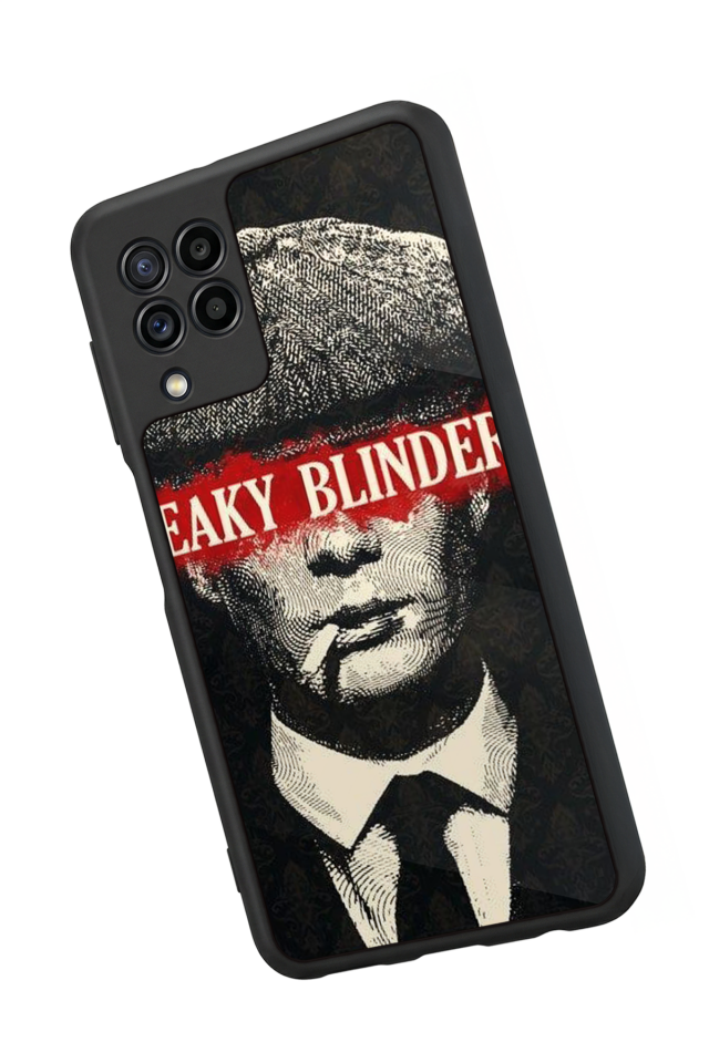 Samsung Galaxy M22 Uyumlu Peaky Blinders Tasarımlı Glossy Premium Kılıf
