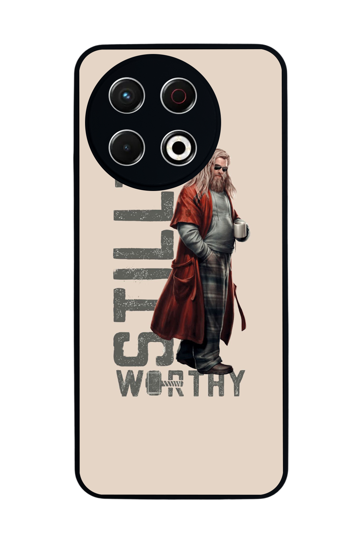 Tecno Spark 30 Pro Uyumlu Thor Tasarımlı Glossy Premium Kılıf