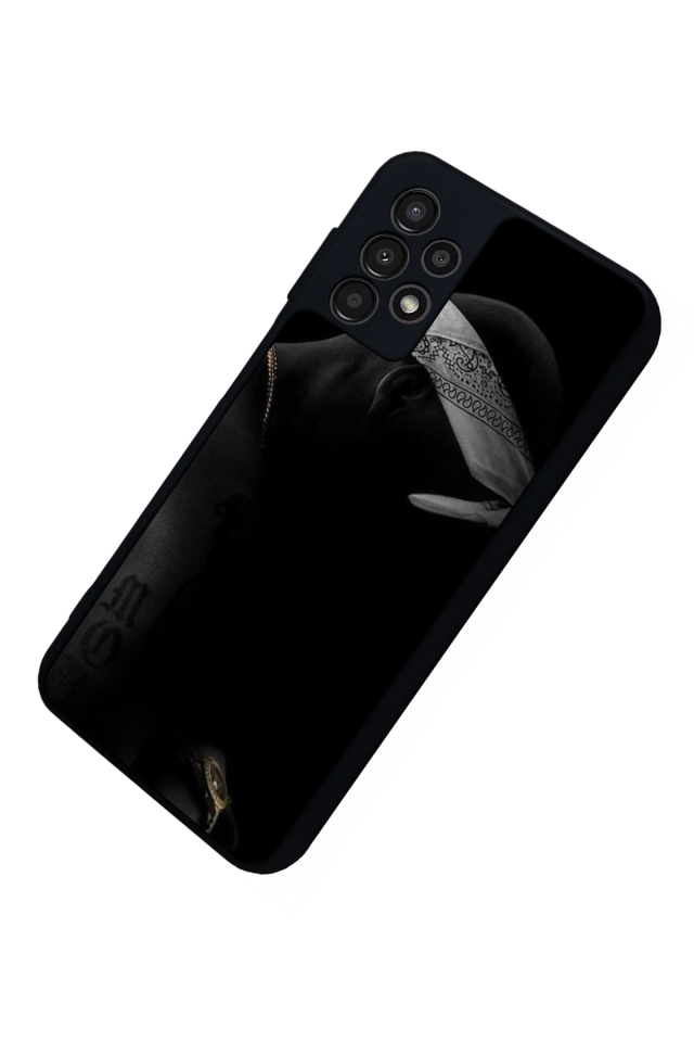 Samsung Galaxy A13 Uyumlu Tupac Tasarımlı Glossy Premium Kılıf