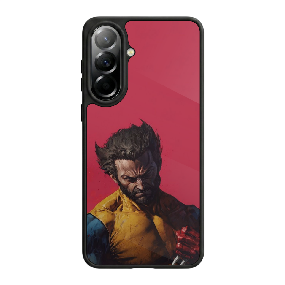 Samsung Galaxy A37 Uyumlu Wolverine Tasarımlı Glossy Premium Kılıf