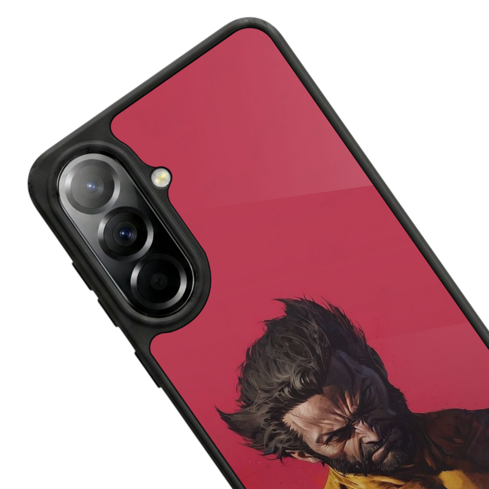 Samsung Galaxy A37 Uyumlu Wolverine Tasarımlı Glossy Premium Kılıf