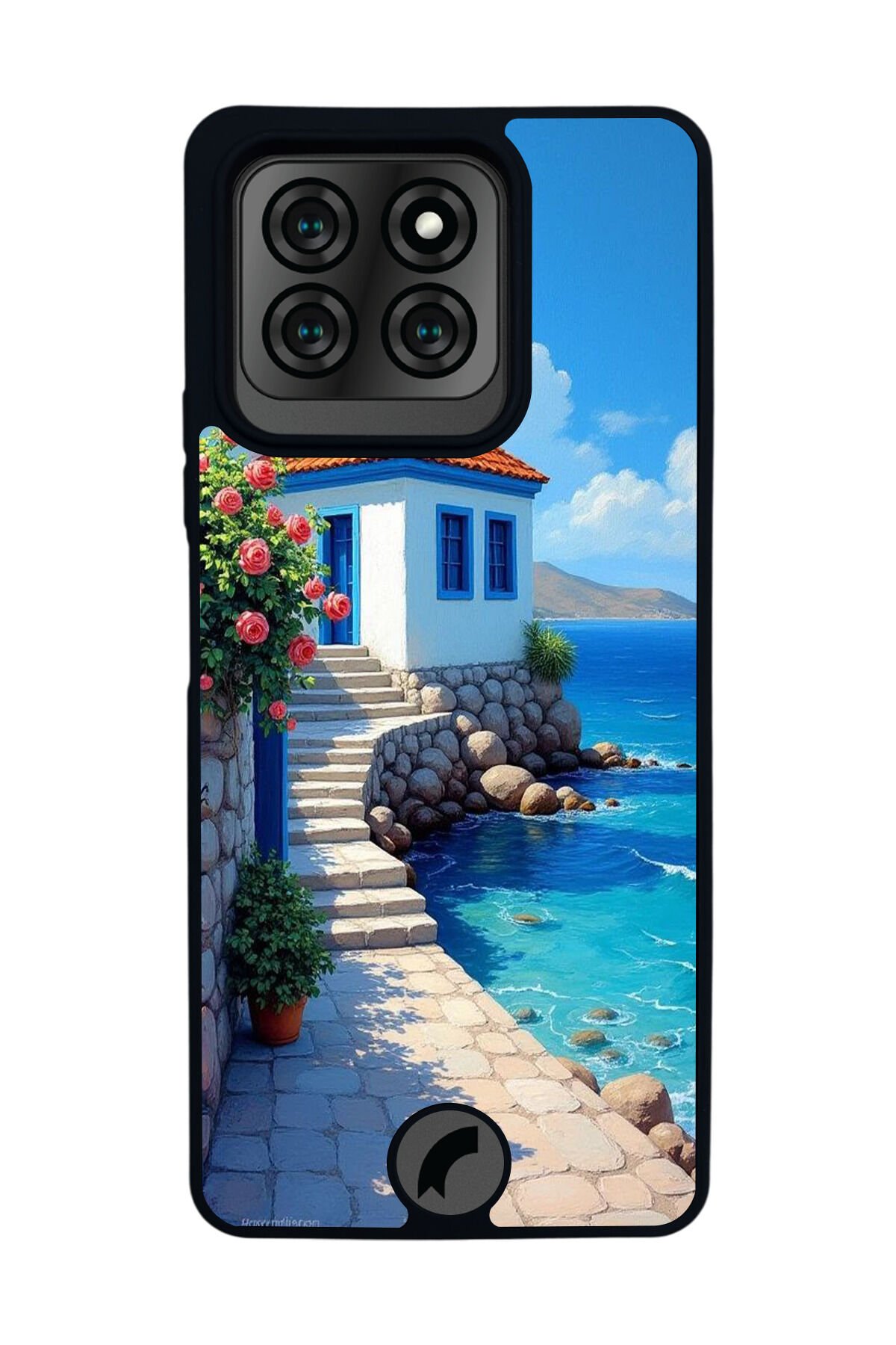 Reeder S71 Uyumlu Mat Siyah Kılıf – Yumuşak Silikon, Koruyucu, Şok Emici Kapak