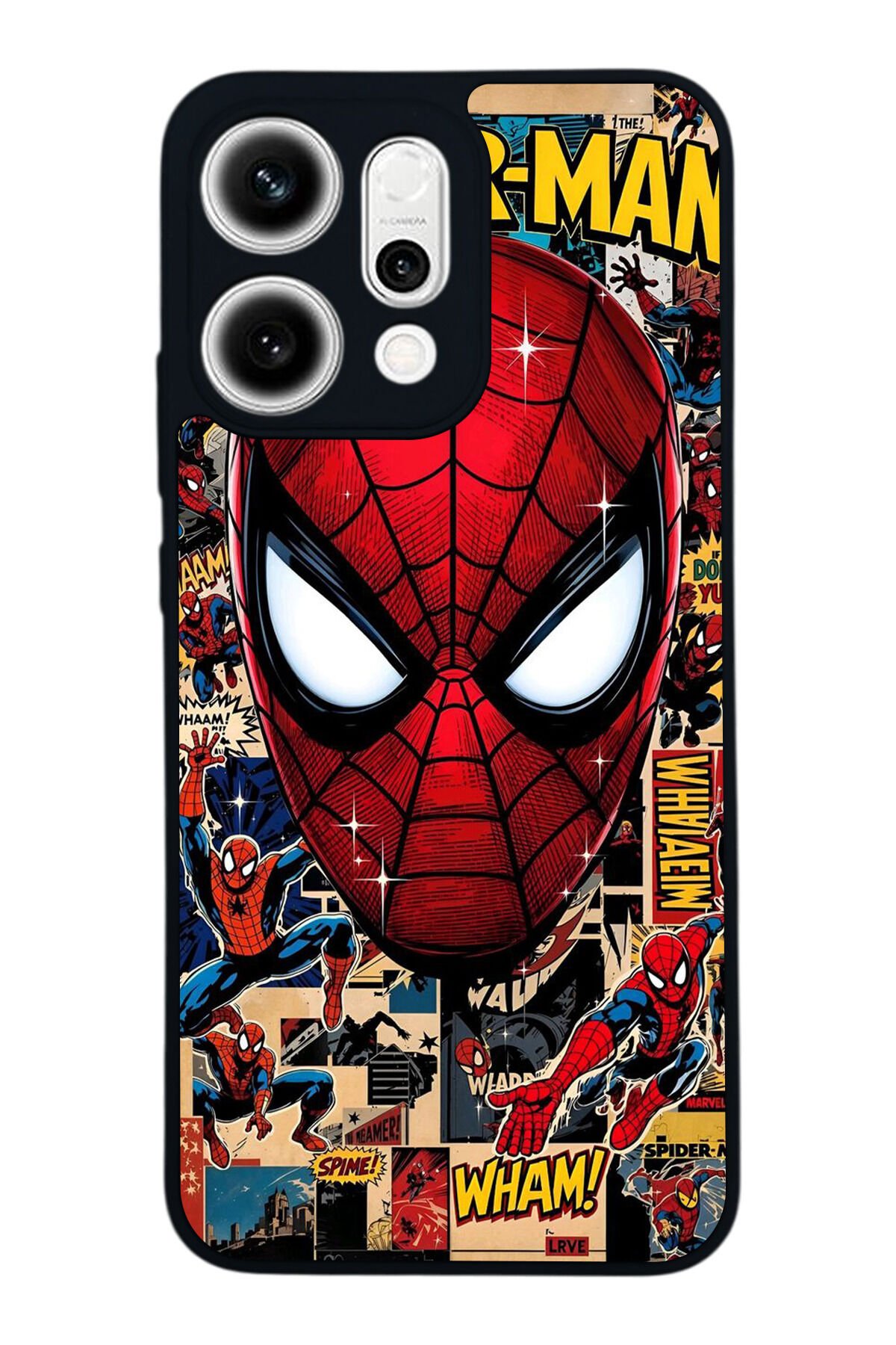 Oppo Reno 14 Uyumlu Spider Man ( Örümcek Adam ) Tasarımlı Glossy Premium Kılıf