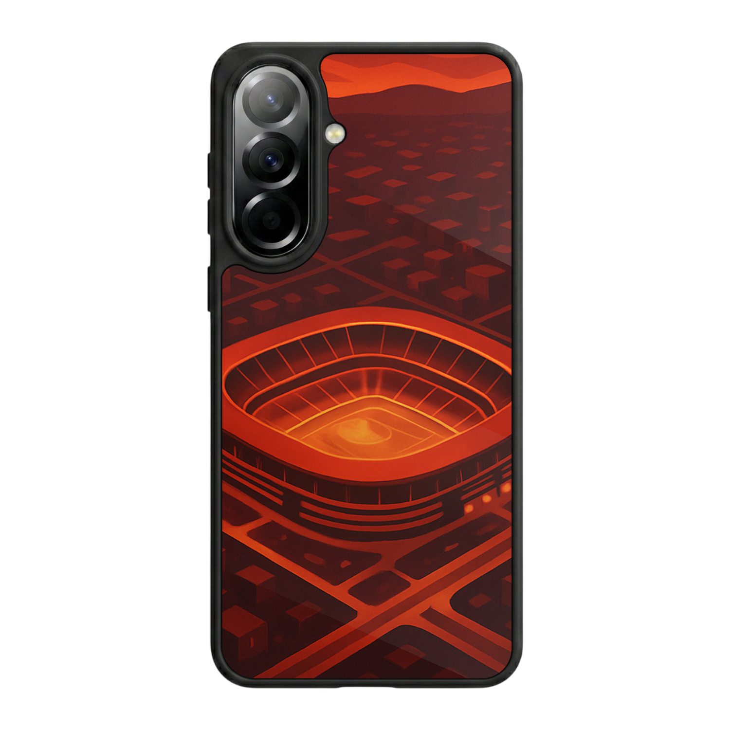 Samsung Galaxy A37 Uyumlu Aslan Tasarımlı Glossy Premium Kılıf