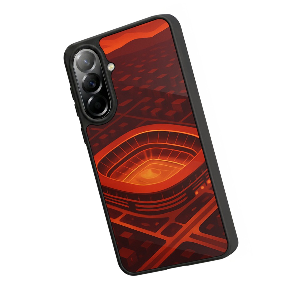 Samsung Galaxy A37 Uyumlu Aslan Tasarımlı Glossy Premium Kılıf