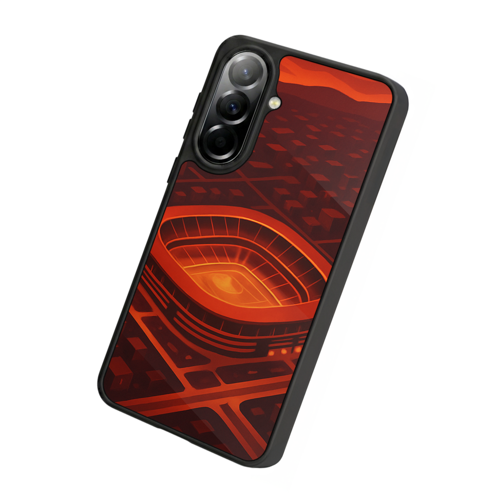 Samsung Galaxy A37 Uyumlu Aslan Tasarımlı Glossy Premium Kılıf