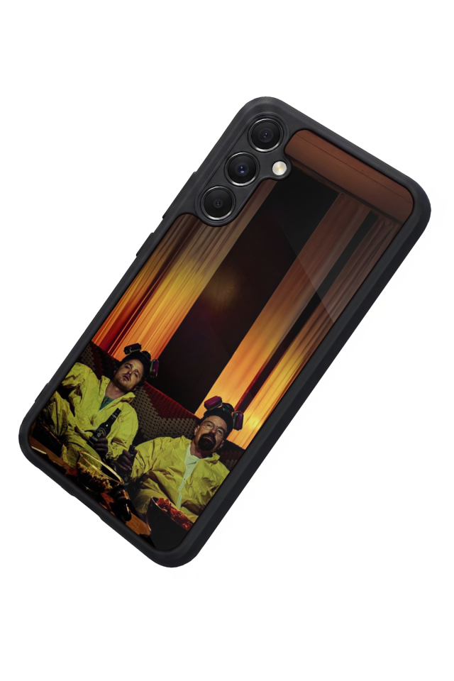 Samsung Galaxy M34 Uyumlu BreakingBad Tasarımlı Glossy Premium Kılıf