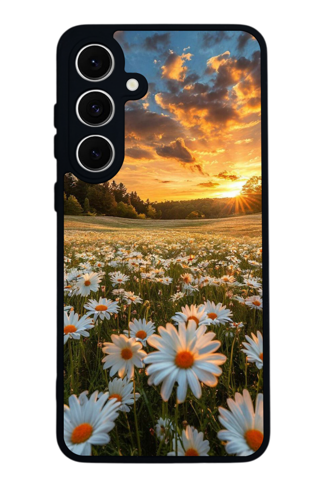Samsung Galaxy A16 Uyumlu Cicek Tasarımlı Glossy Premium Kılıf