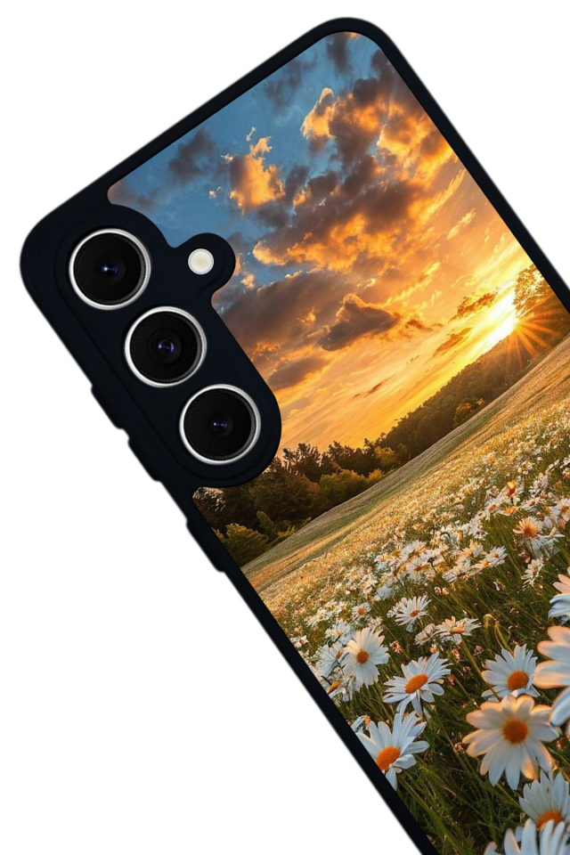 Samsung Galaxy A16 Uyumlu Cicek Tasarımlı Glossy Premium Kılıf