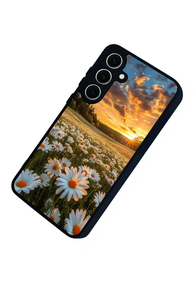 Samsung Galaxy A16 Uyumlu Cicek Tasarımlı Glossy Premium Kılıf
