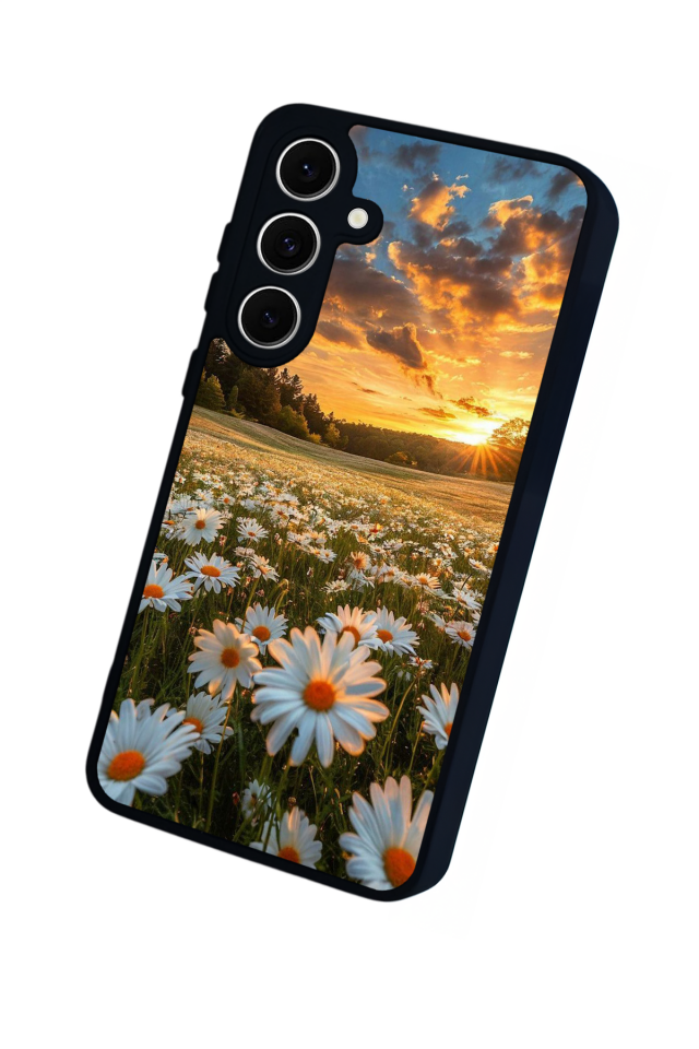 Samsung Galaxy A16 Uyumlu Cicek Tasarımlı Glossy Premium Kılıf