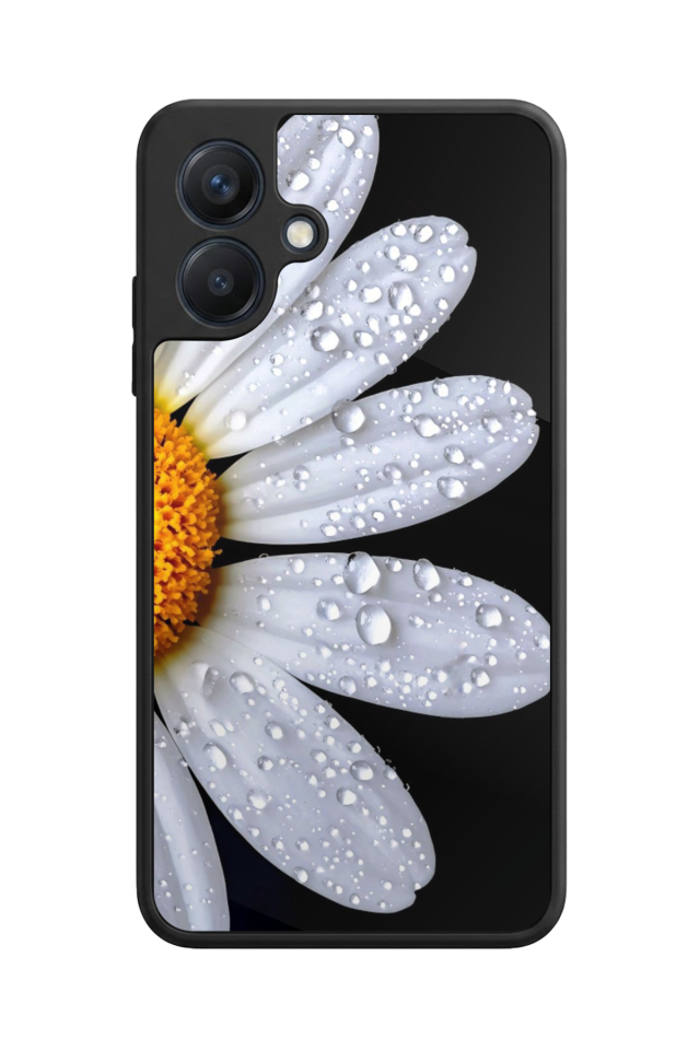 Samsung Galaxy A07 Uyumlu Cicek Tasarımlı Glossy Premium Kılıf