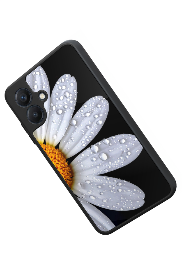 Samsung Galaxy A07 Uyumlu Cicek Tasarımlı Glossy Premium Kılıf