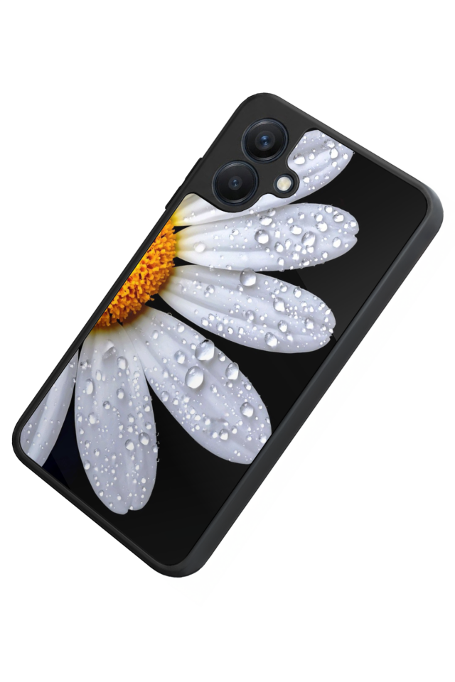 Samsung Galaxy A07 Uyumlu Cicek Tasarımlı Glossy Premium Kılıf