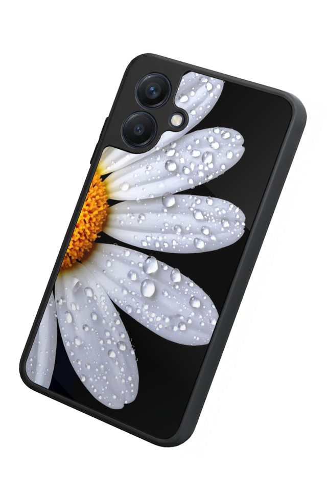 Samsung Galaxy A07 Uyumlu Cicek Tasarımlı Glossy Premium Kılıf