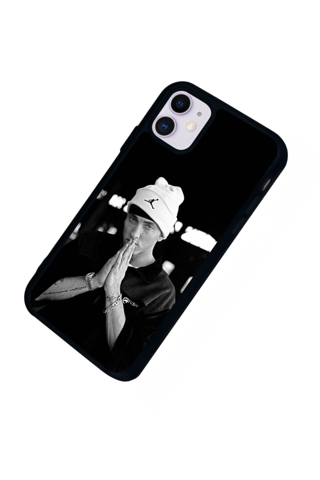 iPhone 11 Uyumlu Eminem Tasarımlı Glossy Premium Kılıf